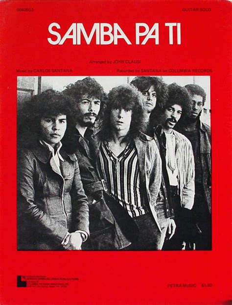 22 Apr 2012 ... Member ... I don' t know how reliable the source is, but Santana: Songs, Albums, History, Gear, and more claims that Samba Pa Ti was played on a ...